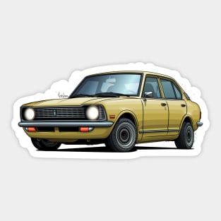 Toyota Corolla KE20 - Yellow Sticker